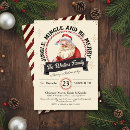 Search for retro christmas invitations Festive
