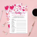 Search for valentines day games Baby shower