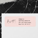 Search for pink valentine return address labels Minimalist