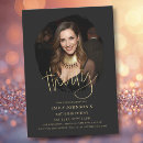 Search for black gold 30th invitations Script