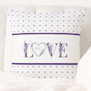 Search for romantic pillows Typography