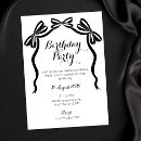 Search for black tie birthday invitations Cute