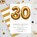 Search for foil 30th birthday invitations Trendy