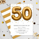 Search for foil 50th birthday invitations Simple