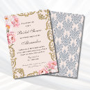 Search for christian bridal shower invitations Elegant