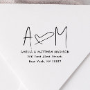 Search for monogram rubber stamps Elegant