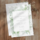Search for ferns wedding invitations Botanical