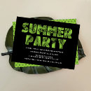 Search for palm leaf invitations Summer party
