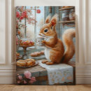 Search for red squirrel art Woodland animals
