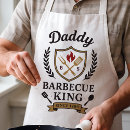 Recherche de roi du barbecue tabliers De fête des pères