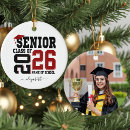 Search for high school senior ornaments Class year and school