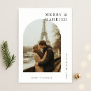 Search for merry and married christmas cards First year married