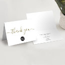Recherche de business thank you cards Simple