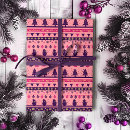 Search for purple snowman wrapping paper Pattern