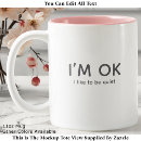 Search for peace and quiet mugs Quote