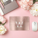 Search for brushing mousepads Blush pink