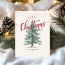 Search for tree business holiday cards Non photo