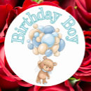 Search for new baby boy stickers Teddy