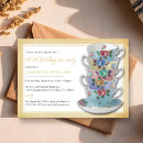 Search for teacup birthday invitations Elegant