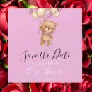 Search for baby shower save the date magnets Teddy bear