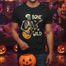 Search for skeleton playing guitar tshirts Halloween