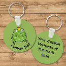 Search for cartoon frog keychains Green