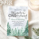 Search for snowflake birthday invitations Winter wonderland party