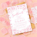 Search for valentine baby shower invitations Pink