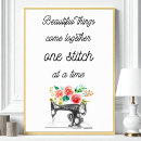 Search for sewing posters Quote