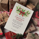 Search for holly christmas invitations Holiday celebration