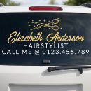Search for gold window decals Beauty salon