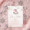 Search for lets skate invitations Pink