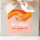 Search for retro 70s stickers Birthday party