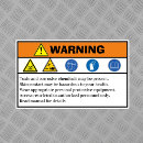 Search for flammable stickers Hazard