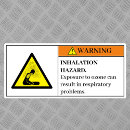 Search for warning labels Safety