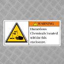 Recherche de chimique autocollants Danger