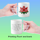Search for yoga instructor mugs Lotus flower