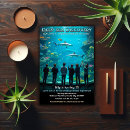 Search for underwater birthday invitations Girl