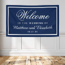 Search for blue banners Blue and white