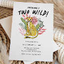 Search for cheetah invitations Party animals