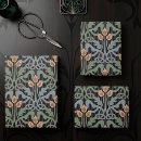 Search for vintage art wrapping paper Green