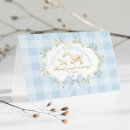Search for blue gingham thank you cards Bow
