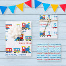 Recherche de anniversaire train papier cadeau Locomotive