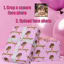 Recherche de fille gymnastique papier cadeau Poutre