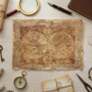 Search for world map tissue paper Steampunk