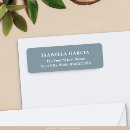 Search for chic stylish typography return address labels Contemporary