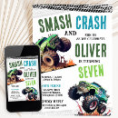 Recherche de monstres anniversaire invitations Anniversaire de filles