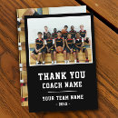 Search for sports thank you cards Coach