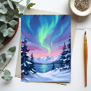 Recherche de boréal cartes postales Aquarelle