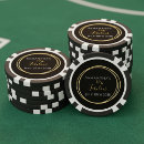 Search for black and gold poker chips Chic
